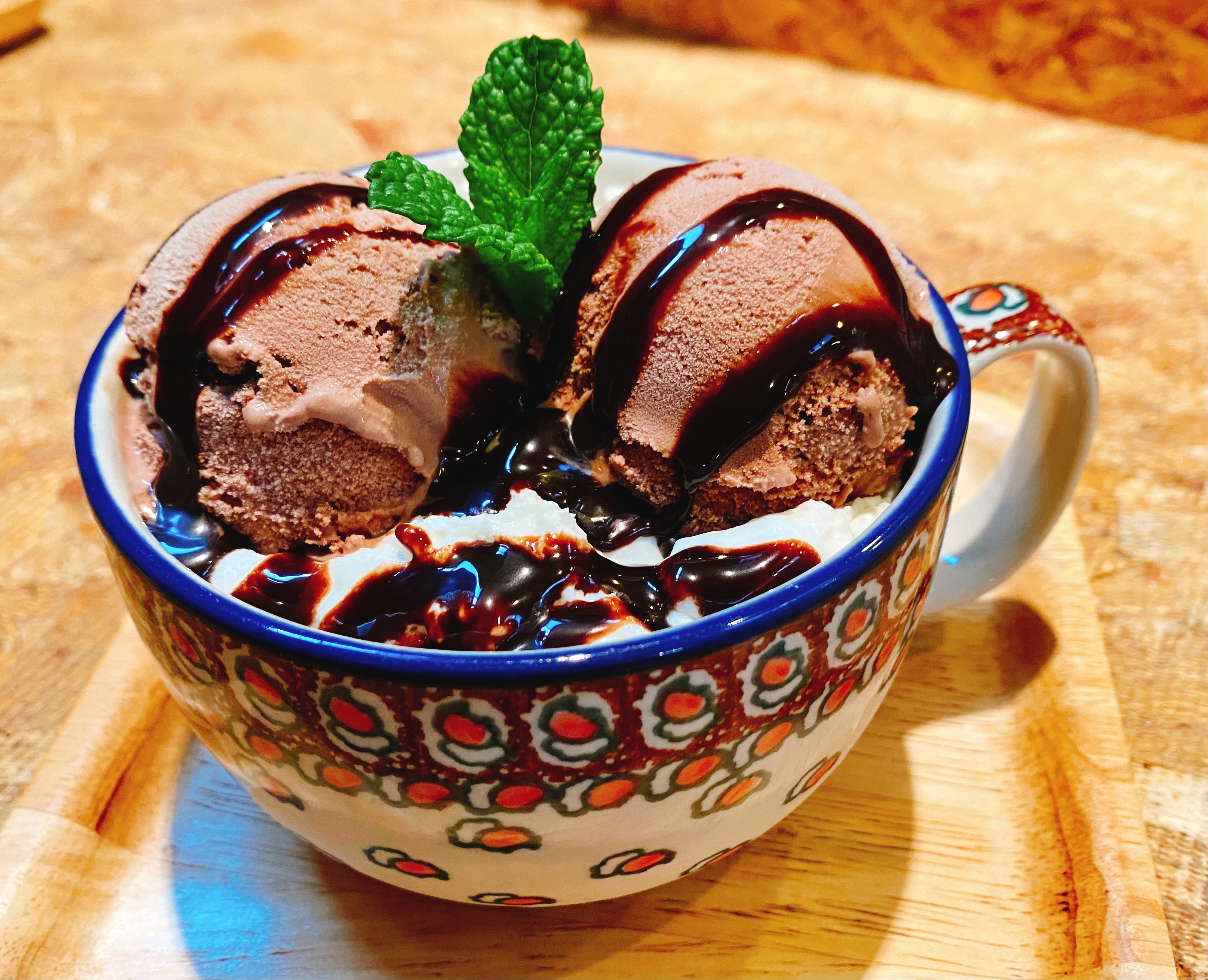 チョコレートパフェ