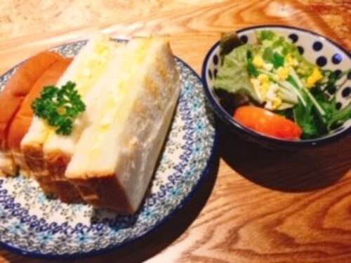 タマゴサンドセット